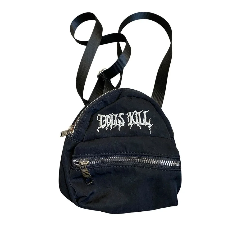 dollskill mini backpack Dolls Kill x Nastygem Spiked and adjustable shoulder straps. Dolls Kill | Bags |